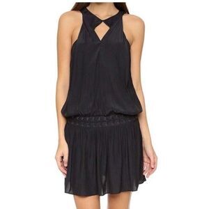 Ramy Brook Elegant Black Sleeveless Mini Dress